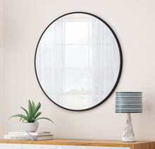 Load image into Gallery viewer, Wall Circular Mirror Metal Framed Mirror Round Vanity Mirror Dressing Mirror, For Bathroom, Living Room, Bedroom Wall Decor
