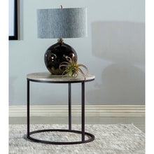 Load image into Gallery viewer, End Table - Gray / Gunmetal
