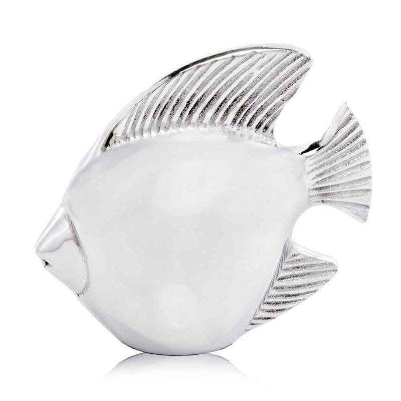 Buffed Tabletop Sculpture (354625) - Silver