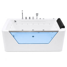 Load image into Gallery viewer, Xavier - Single Massage Bathtub - Milk White
