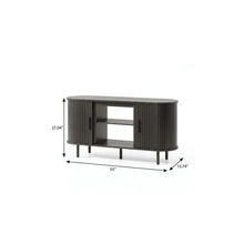 Load image into Gallery viewer, Fireplace TV Stand With Fireplace (734217) - Black
