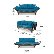 Load image into Gallery viewer, Ottavio - Convertible Sofa Daybed With Water Resistant Cushions
