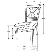 Load image into Gallery viewer, Evanston - Cross Back Dining Side Chair (Set of 2) - White
