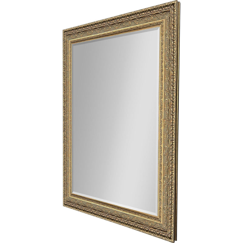 Ornate Framed Accent Mirror (766515) - Gold