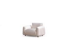 Load image into Gallery viewer, Velvet Arm Chair - White
