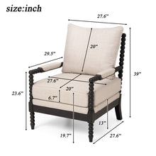 Load image into Gallery viewer, Upholstered Living Room Accent Chair
