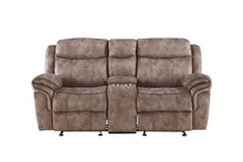 Load image into Gallery viewer, Zubaida - Two Tone 3 Piece Recliner Living Room Set
