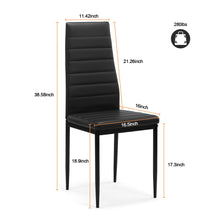 Load image into Gallery viewer, Dining Chair (Set of 4) - Black

