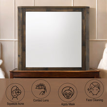 Load image into Gallery viewer, Elettra - Rustic Mirror - Walnut
