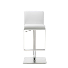 Load image into Gallery viewer, Stainless Steel Bar Chair - White / Silver
