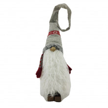 Load image into Gallery viewer, Winter Gnome With Snowflakes - Red / Gray / Snow
