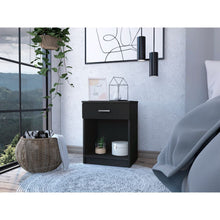 Load image into Gallery viewer, Modern And Eco Bed And Bath Nightstand - Black
