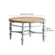 Load image into Gallery viewer, Round Top Carved Table For Living Room
