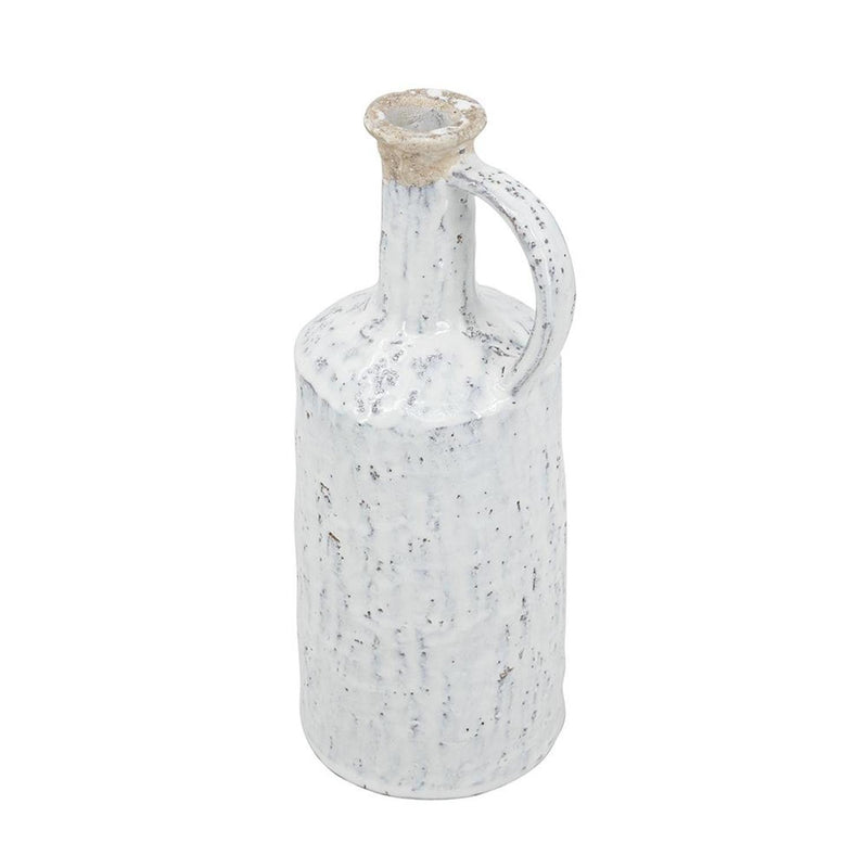 Cylinder Jug Vase (565464) - White
