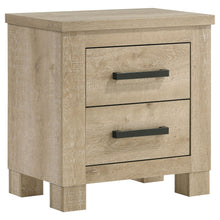 Load image into Gallery viewer, Sansome - 2 Drawer Nightstand Bedside Table - Oak
