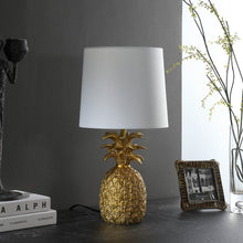 Load image into Gallery viewer, Bedside Table Lamp With White Empire Shade - Gold
