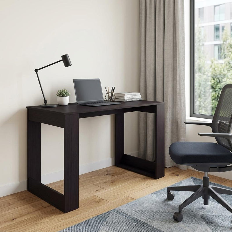 Wood Computer Desk - Black
