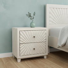 Load image into Gallery viewer, Two Drawer Nightstand - Ivory
