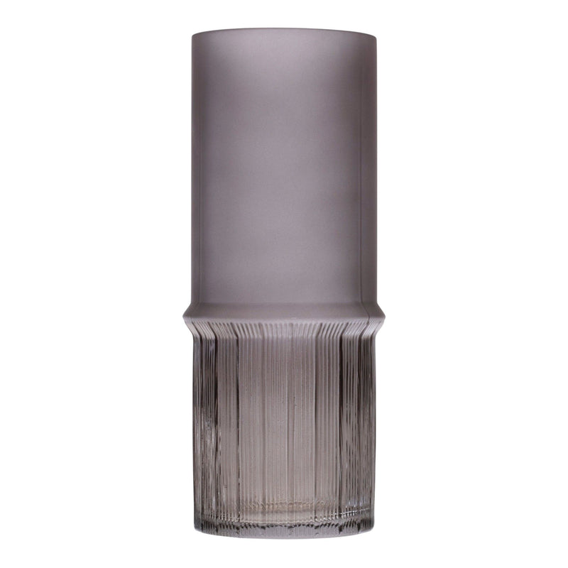 Cylinder Table Vases (Set of 2) - Gray
