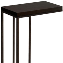 Load image into Gallery viewer, Particle Board Metal Accent Table - Cappuccino
