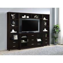 Load image into Gallery viewer, Barnaby - 4 Piece Rectangular Entertainment Center - Cappuccino
