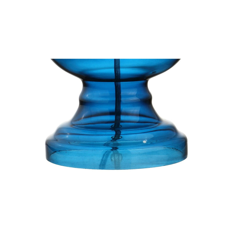 Urn Table Lamps With Drum Shades (Set of 2) - Navy Blue