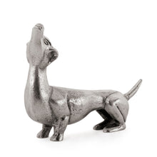 Load image into Gallery viewer, Dachshund Dog Tabletop Sculpture - Nickel
