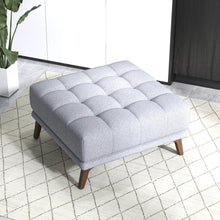 Load image into Gallery viewer, Addison - Square Upholstered Ottoman
