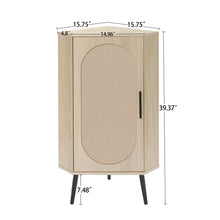 Load image into Gallery viewer, Freestanding Corner Corner Cabinet For Living Room
