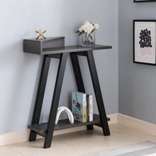 Load image into Gallery viewer, Contemporary Console Table With Two Shelves

