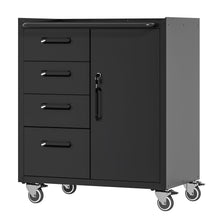 Load image into Gallery viewer, Sturdy Metal Tool Storage Cabinet With Wheels Durable Garage, Office &amp; Home Organizer Steel
