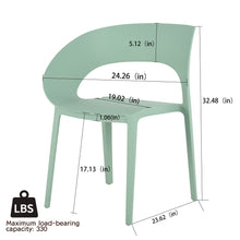 Load image into Gallery viewer, 4 Piece Set Of Modern Designed Single Chairs With Round Table
