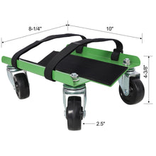Load image into Gallery viewer, Heavy Duty Snowmobile Dolly With V Slide And Swivel Casters Steel, 1500Lbs Capacity
