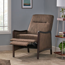 Load image into Gallery viewer, Drury - Contemporary Fabric Upholstered Pushback Recliner
