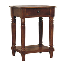 Load image into Gallery viewer, Turned Legs Drawer Table
