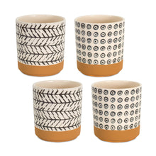 Load image into Gallery viewer, Dolomite Round Pot Planters (Set of 4) - Cream
