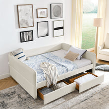 Load image into Gallery viewer, Upholstered Daybed &amp; 2 Drawers
