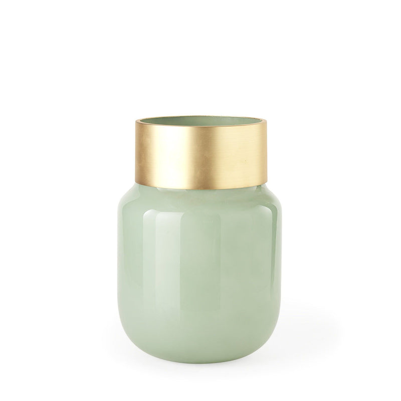 Abstract Cylinder Table Vase (397587) - Green