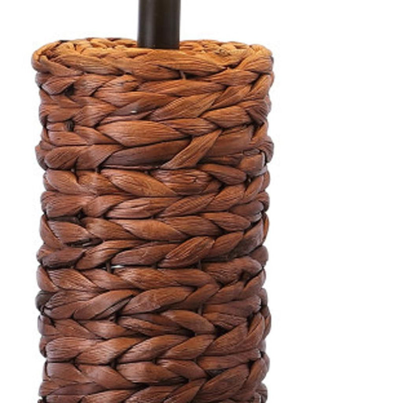 Table Lamps With Drum Shades (Set of 2) - Dark Brown