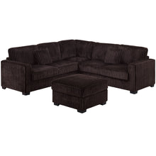 Load image into Gallery viewer, Modern Sectional Set With Cocktail Ottoman
