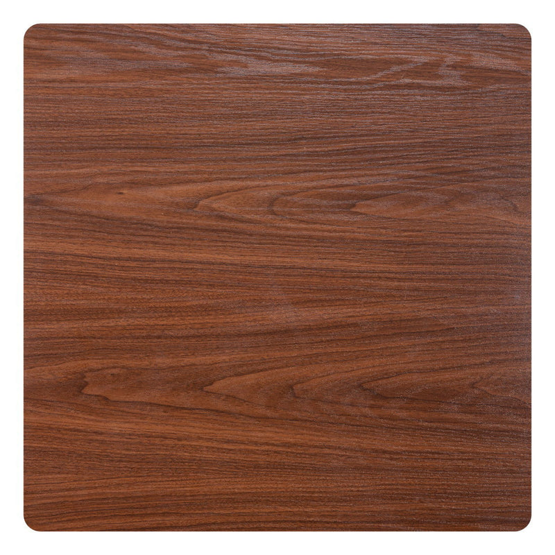 24" Wood Square Bar Table - Brown