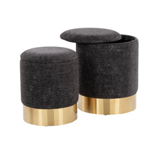 Load image into Gallery viewer, Marla - Contemporary Nesting Ottoman Set
