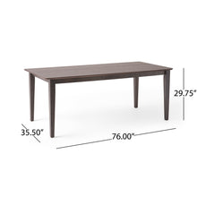 Load image into Gallery viewer, Farmhouse Charm Dining Table With Square Leg
