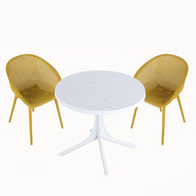 Load image into Gallery viewer, Modern Lounge Chair Set With Round Table
