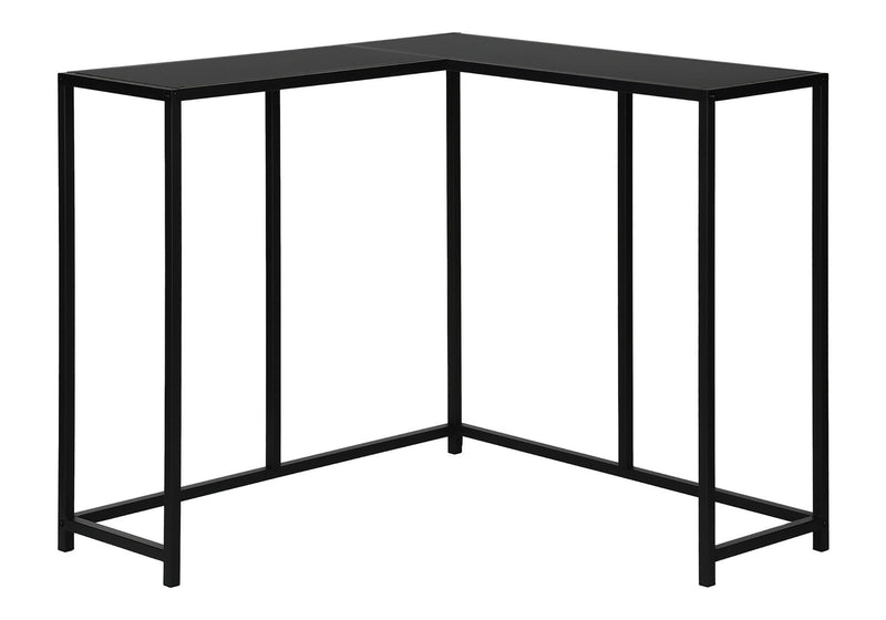 Laminate And Iron Frame End Table - Black