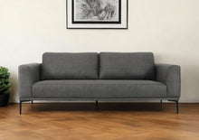 Load image into Gallery viewer, Sofa With Black Legs - Dark Gray
