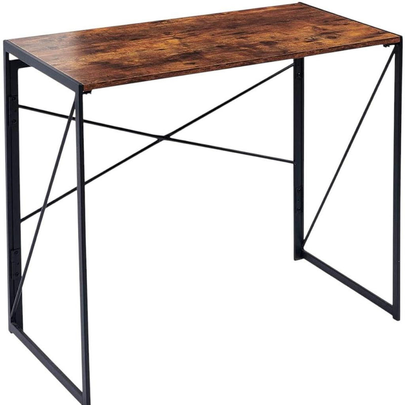 Computer Desk - Brown / Black