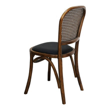 Load image into Gallery viewer, Faux Leather Open Back Dining Side Chairs (Set of 2) - Brown
