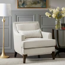 Load image into Gallery viewer, Refined - Arm Chair - Cream / Dark Brown
