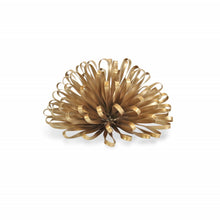 Load image into Gallery viewer, Abstract Bloom Painted Sculpture - Gold
